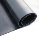 Covor cauciuc SBR+NR cu insertie textila si fara striatie LIS 4x1200x10000mm L=10m; l=1,2m; G=4mm