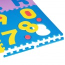 Covoras educativ puzzle 180x180cm alfabet rebel