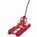 Cric hidraulic pentru motociclete, capacitate max 680 kg, Inaltime 115-385 mm, fixare chingi cu clichet