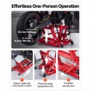Cric hidraulic pentru motociclete, capacitate max 680 kg, Inaltime 115-385 mm, fixare chingi cu clichet