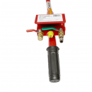 Cric pneumatic profesional 150-400mm cu perna de aer, presiune de lucru 8-12 bar, sarcina maxima 6T Breckner Germany