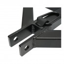 Cupla, bara remorcare cu prindere in 3 puncte, cat. 2 965x508x165mm