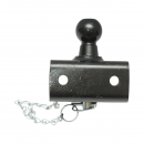 Cupla remorcare cu bolt, bila si siguranta, sarcina maxima 3000Kg