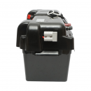 Cutie baterie auto 12V cu voltmetru DC 6-30V, intrerupator alimentare 100A, priza bricheta, afisaj LCD, 2xUSB 350x180x200mm