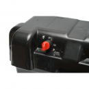 Cutie baterie auto 12V cu voltmetru DC 6-30V, intrerupator alimentare 100A, priza bricheta, afisaj LCD, 2xUSB 350x180x200mm
