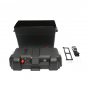 Cutie baterie auto cu voltmetru 12V, intrerupator alimentare 100A, siguranta 30A, priza bricheta, afisaj LCD, 2xUSB 360x180x235mm