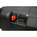 Cutie baterie auto cu voltmetru 12V, intrerupator alimentare 100A, siguranta 30A, priza bricheta, afisaj LCD, 2xUSB 360x180x235mm