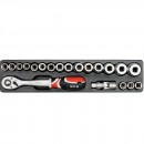 Cutie metalica cu scule, 62 PIESE, YATO YT-3895