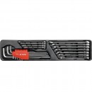 Cutie metalica cu scule, 62 PIESE, YATO YT-3895