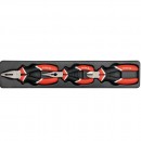 Cutie metalica cu scule, 62 PIESE, YATO YT-3895