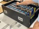 Cutie stocare pentru baterii 3.2V, LiFePO4, 16x280Ah cu BMS 48V, rack stocare