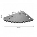 Cutit malaxor furaje Strautmann Verti Mix 13004, 15004, 18004, 21004, 555x190x8mm cod OEM 527527048