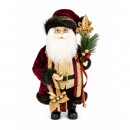 Decoratiune mos-craciun 30cm sysdlra