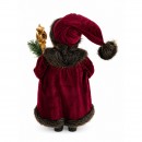 Decoratiune mos-craciun 45cm sysdlra