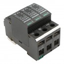 Descarcator la supratensiune cu semnalizare pentru sisteme fotovoltaice DC 3P tip C 1500VDC Suntree
