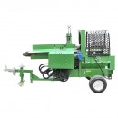Despicator lemne 16T, motor benzina 15CP cu banda rulanta si conveier 570Kg