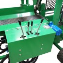 Despicator lemne 16T, motor benzina 15CP cu banda rulanta si conveier 570Kg