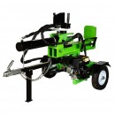 Despicator lemne Micul Fermier, putere 6.5 CP, sarcina despicare 22 tone, diametru maxim despicare 50cm, motor benzina 4 timpi, cupla remorcare carlig auto, pozitie despicare verticala/orizontala