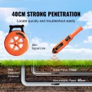 Detector blocaje pentru tevi, Lungime 30 m, IP67, Litiu-Ion, USB