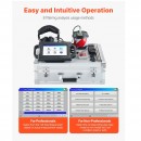 Detector scurgeri de apa, Exterior, adancime detective 2 m, Ecran tactil 7 inch, Interval de frecventa 1Hz - 5000Hz