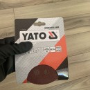 Set 5 discuri abrazive Yato YT-83442, P60, 115mm, Velcro
