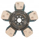 Disc ambreiaj cu ferodou si arc 18 caneluri pentru Tractor Forestier cu motor Perkins