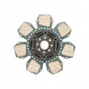 Disc ambreiaj diametru exterior 310mm, interior 1-40mm, interior 2-45mm, 16 caneluri pentru Fiat, New Holland OEM 5167936