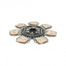 Disc ambreiaj diametru exterior 310mm, interior 1-40mm, interior 2-45mm, 16 caneluri pentru Fiat, New Holland OEM 5167936