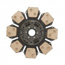 Disc ambreiaj fi 350mm, interior 1 fi 45mm, interior 2 fi 50mm Z=18 pentru Fiat OEM 5118453