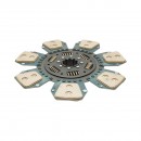 Disc ambreiaj Ford 39x320mm Z=10 cod OEM 332001310, 1878600520, 81826106, 82011591, D1NN7550C, D8NN7550AA, 81871404, 82004602, 82006010, 83912980, 83992600, F1NN7550BA