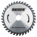 Disc circular pentru lemn, 185mm, 60T, Raider