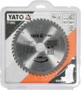 Disc circular pentru lemn Yato YT-6062, diametru 184 mm