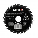 Disc circular raspel depresat, Yato, 115x5x22.2mm