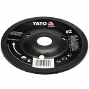 Disc circular raspel depresat Yato YT-59165, dimensiune 125x22.2mm, Numar 2, pentru lemn