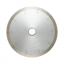 Disc diamantat continuu fractionat 200x30/25.4mm, segment 10mm pentru gresie, faianta, ceramica dura, marmura Breckner Germany