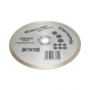 Disc diamantat continuu fractionat 250x30/25.4mm, segment 10mm pentru gresie, faianta, ceramica dura, marmura Breckner Germany