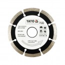 Disc diamantat cu segmente, taiere uscata, HS 115 mm, Yato YT-6002