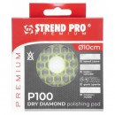 Disc diamantat pentru polisat piatra, marmura Strend Pro PREMIUM DP514, 100 mm, G100