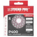 Disc diamantat pentru polisat piatra, marmura Strend Pro PREMIUM DP514, 100 mm, G400