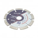 Disc diamantat segmentat 125x22.23mm, segment 12mm pentru beton, pavele, mozaic, boltari, caramida Breckner Germany