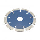 Disc diamantat segmentat 125x22.23mm, segment 12mm pentru beton, pavele, mozaic, boltari, caramida Breckner Germany