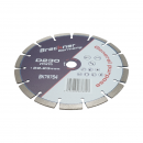 Disc diamantat segmentat 230x22.23mm, segment 12mm pentru beton, pavele, mozaic, boltari, caramida Breckner Germany