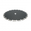 Disc diamantat segmentat 350x25.4mm, A40 segment 12mm pentru asfalt, beton proaspat Breckner Germany