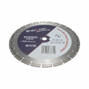 Disc diamantat segmentat 350x25.4mm, segment 10mm pentru beton armat, pavele, boltari, piatra dura Breckner Germany