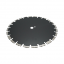 Disc diamantat segmentat 400x25.4mm, A40 segment 12mm pentru asfalt, beton proaspat Breckner Germany