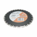 Disc diamantat segmentat 450x25.4mm, B40 segment 12mm pentru asfalt-beton, caramida, sapa Breckner Germany