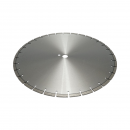 Disc diamantat segmentat 450x25.4mm, segment 10mm pentru beton armat, pavele, boltari, piatra dura Breckner Germany