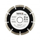 Disc diamantat segmentat Yato YT-6003, diametru 125mm, beton, granit