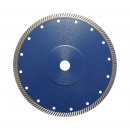 Disc diamantat turbo 230x22.23mm, segment 10mm pentru gresie, faianta, ceramica dura, marmura, granit Breckner Germany