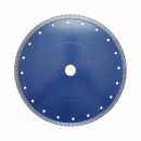 Disc diamantat turbo continuu 300x30/25.4mm, segment 10mm pentru gresie, faianta, ceramica dura Breckner Germany